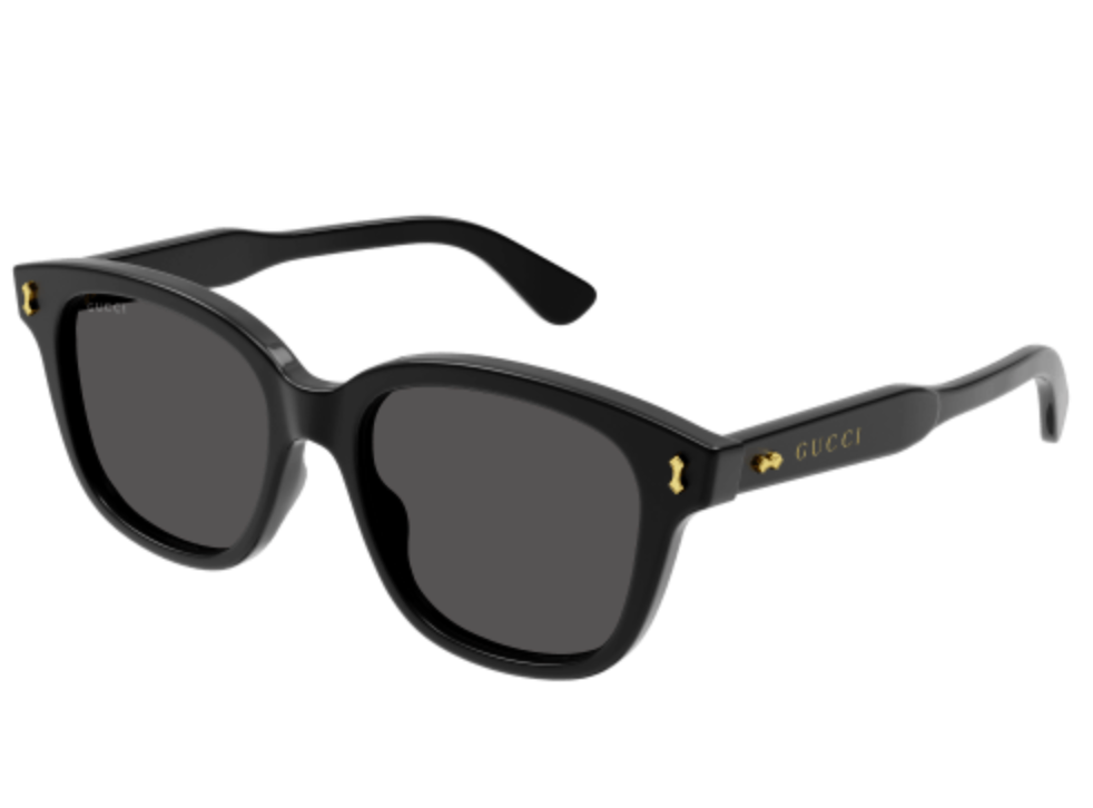 GUCCI logo sunglasses (black/black)