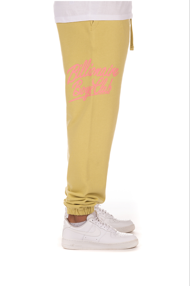 Billionaire Boys Club script sweatpants (leek)