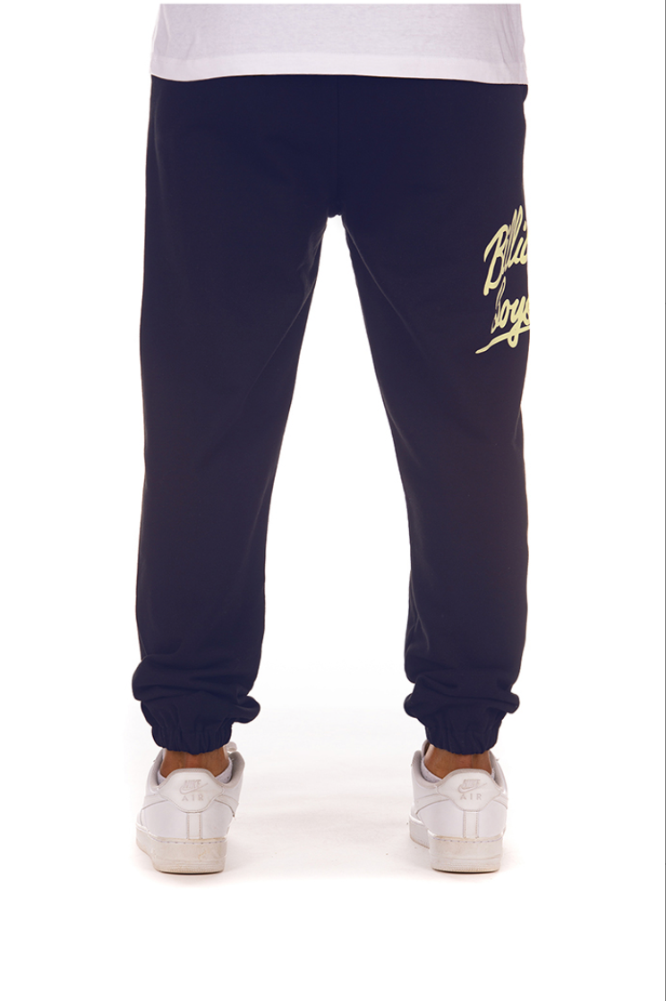 Billionaire Boys Club script sweatpants (blue)