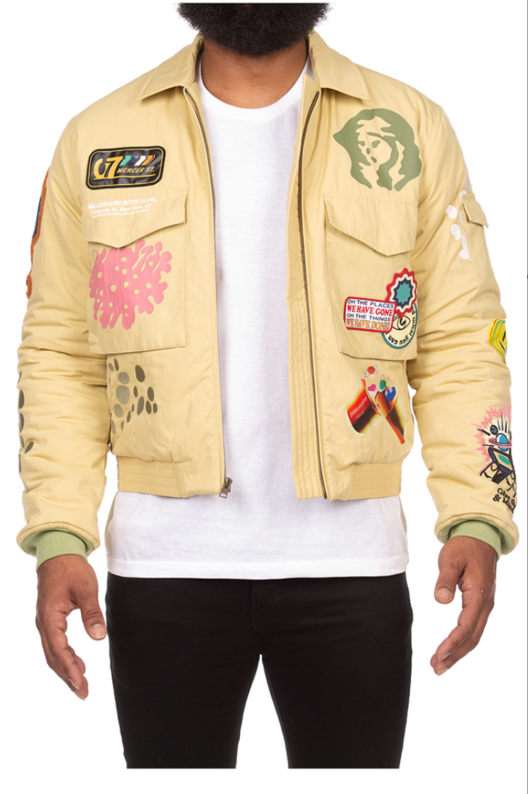 Billionaire Boys Club vortex jacket (leek)