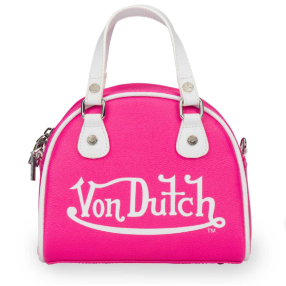 Von Dutch bowling bag pink/white