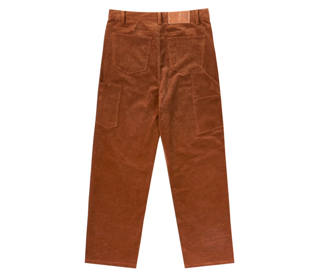 SINCLAIR CORDLESS CLAIR PANT (BROWN)