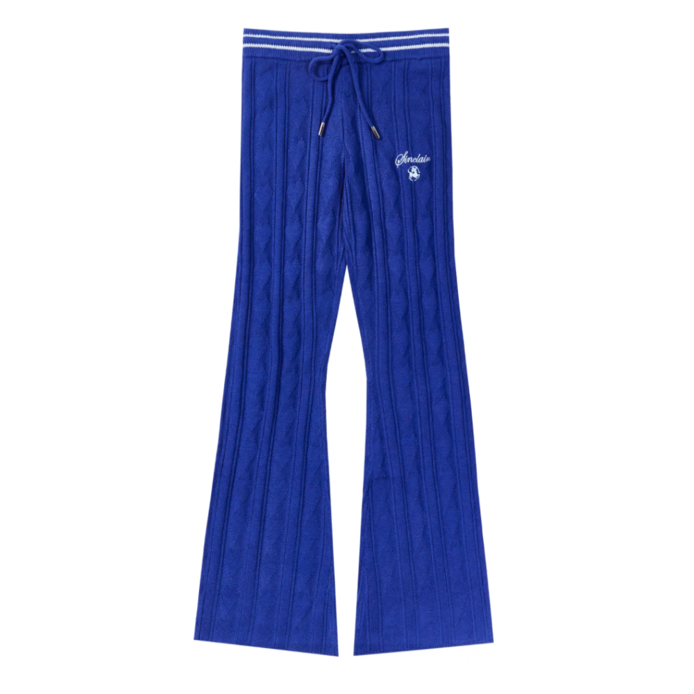 SINCLAIR DAISY LANE KNIT PANT (BLUE)