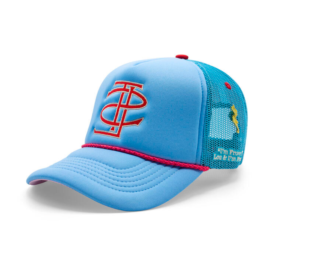 Mourcap "The Lou" trucker hat (blue)