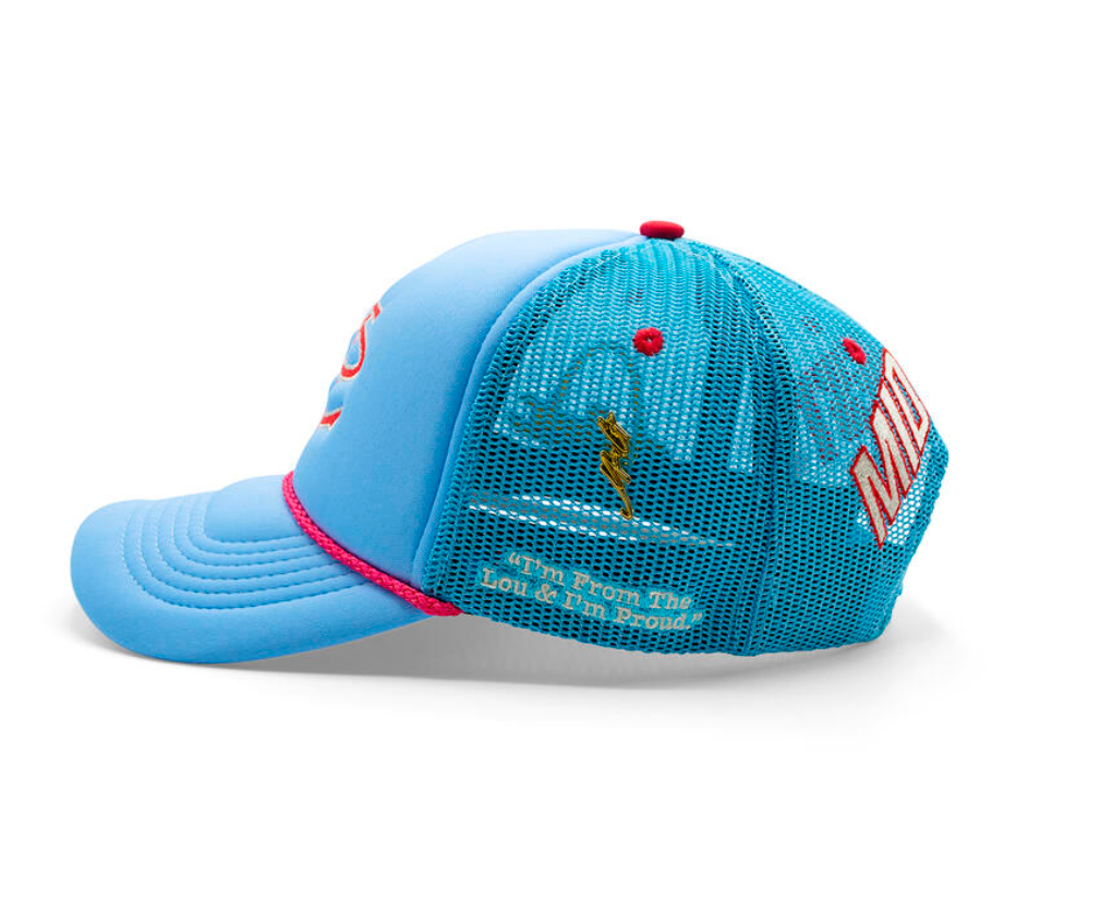 Mourcap "The Lou" trucker hat (blue)