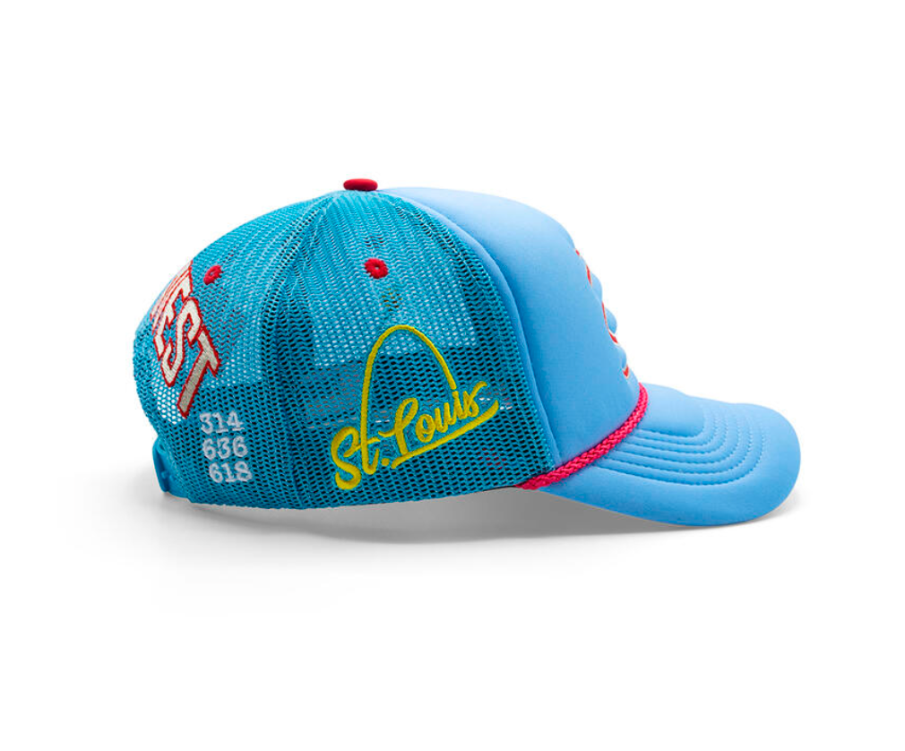 Mourcap "The Lou" trucker hat (blue)