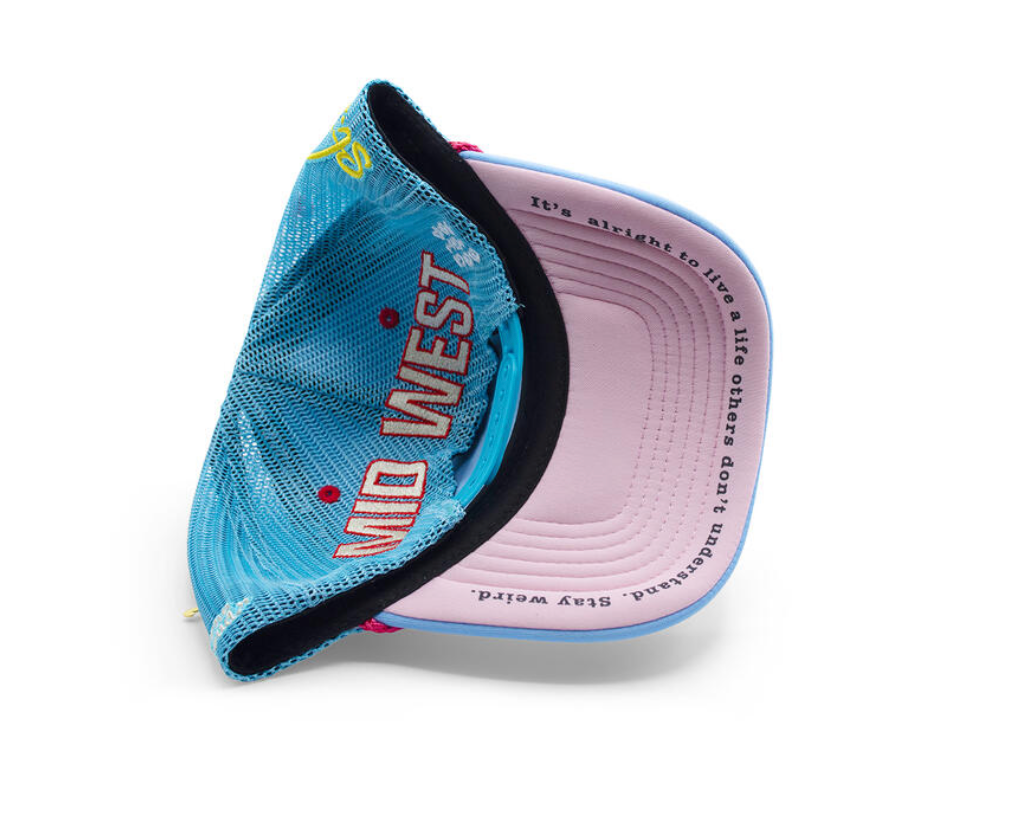 Mourcap "The Lou" trucker hat (blue)