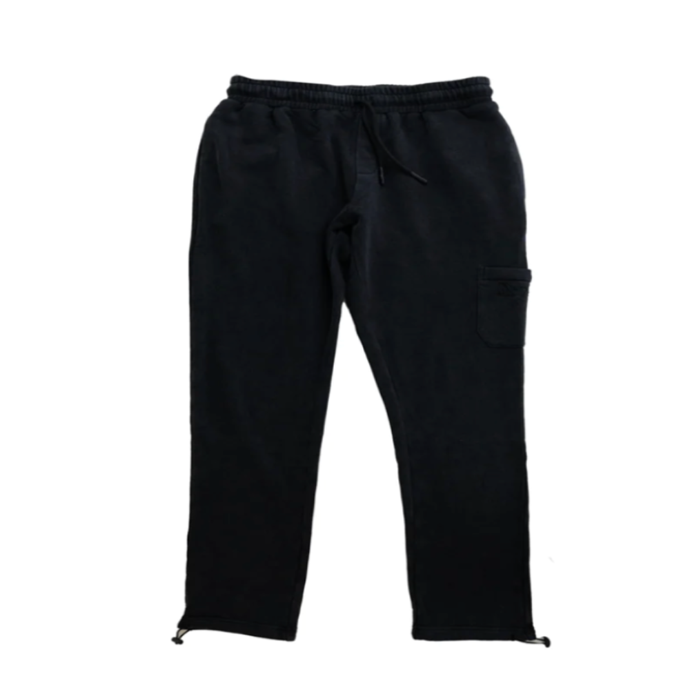 DRY ROT VINTAGE WASH SWEATPANTS (BLACK)