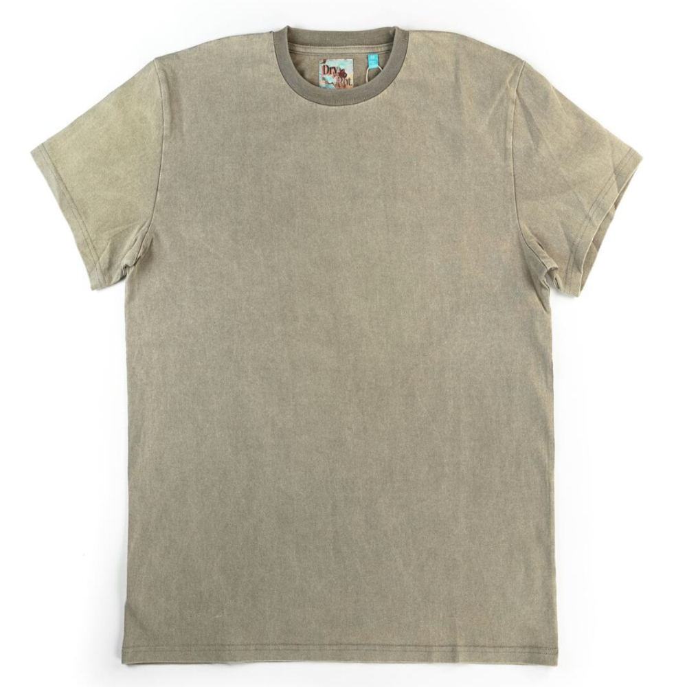 DRY ROT CLASSIC VINTAGE WASH TEE (TAN)