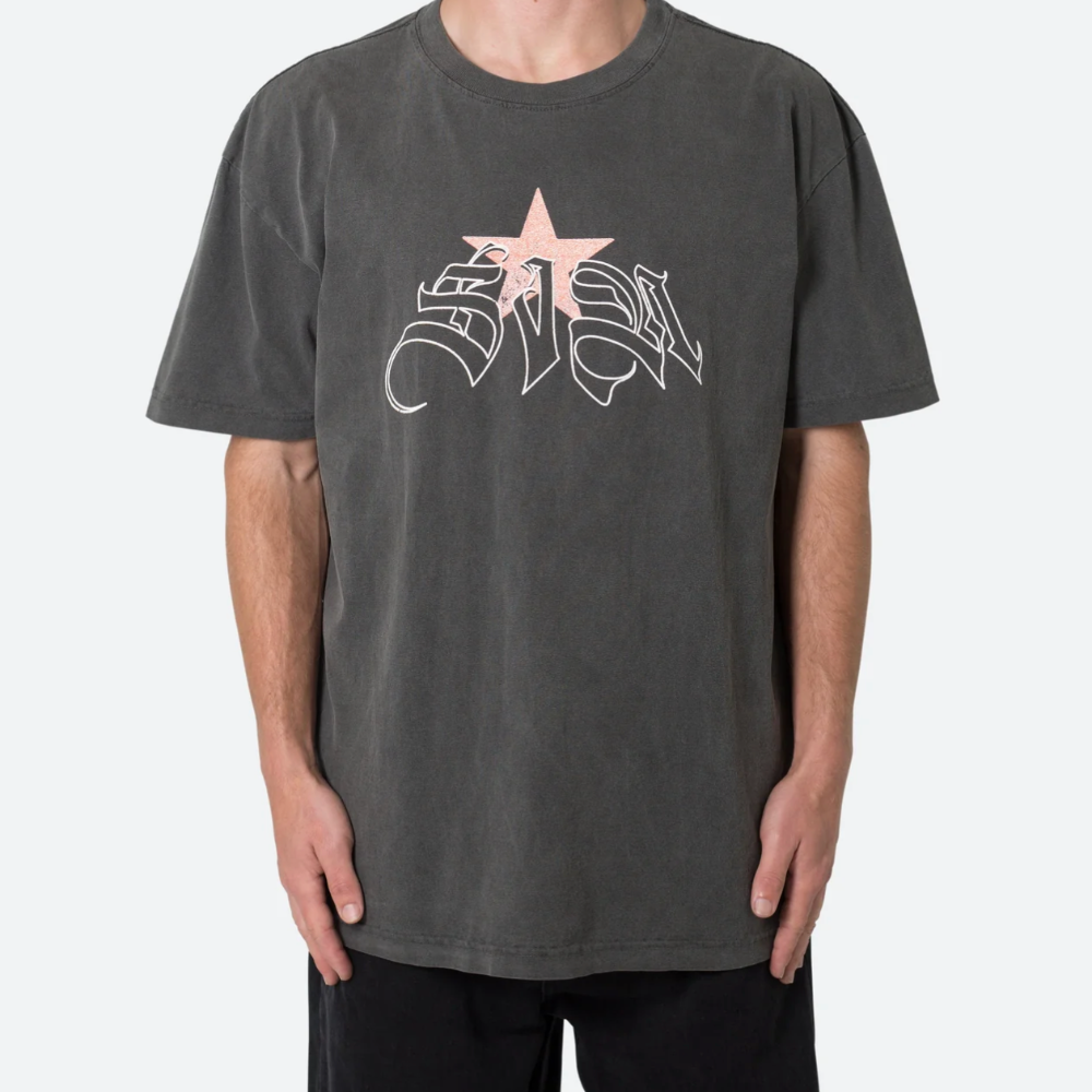 MNML Sin tee (washed black)