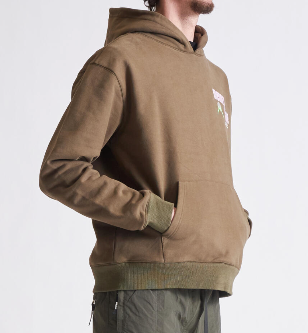 Memory Lane Bluesy Hoodie (Olive)