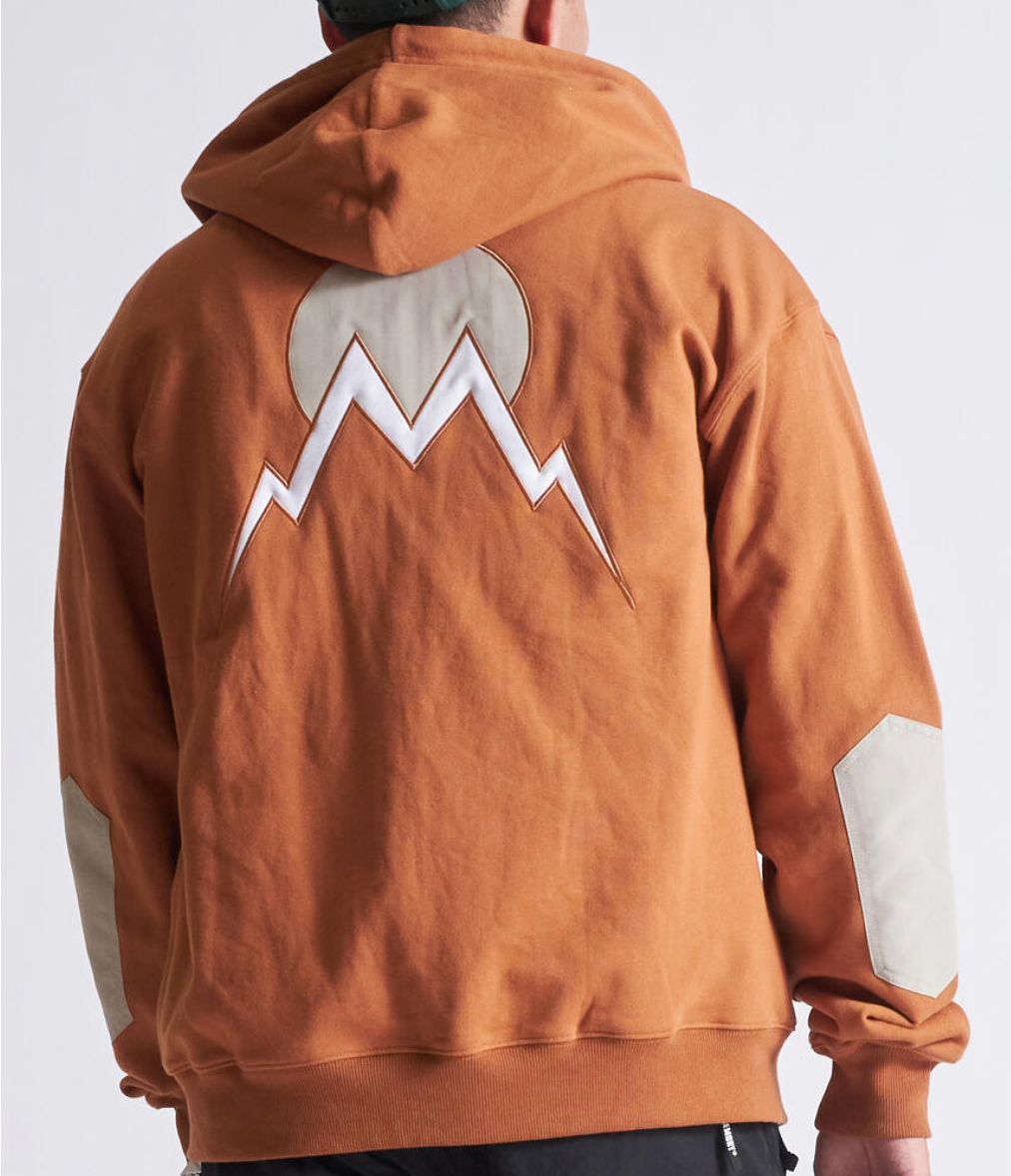 Memory Lane Mount M Hoodie (Rust)