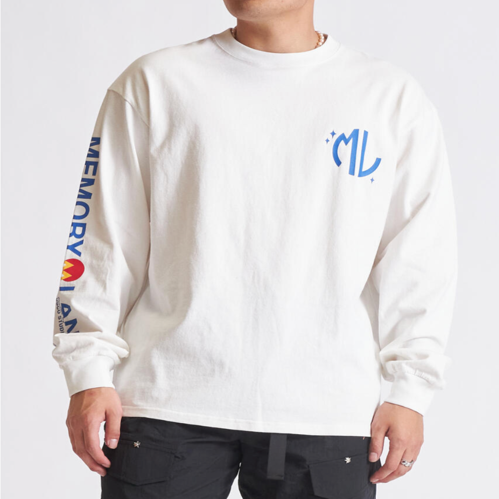 Memory Lane Symbolism LS Tee (Off White)