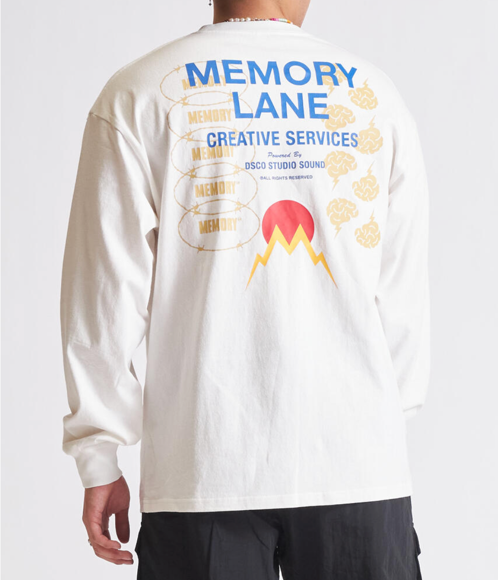 Memory Lane Symbolism LS Tee (Off White)