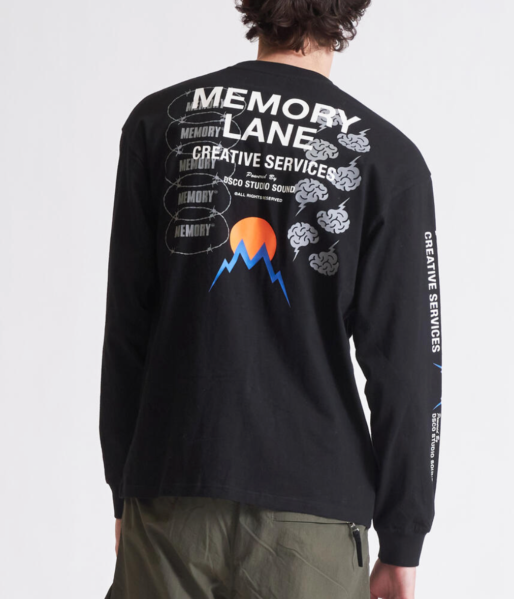 Memory Lane Symbolism LS Tee (Vintage Black)