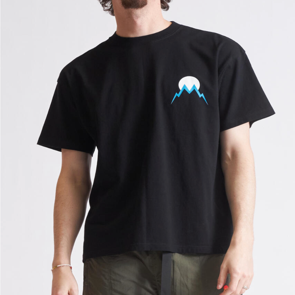 Memory Lane Lower Case Tee (Black)