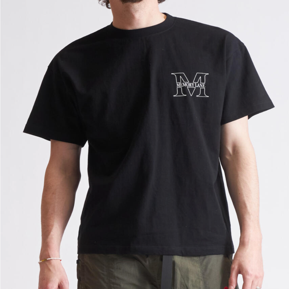 Memory Lane Ivy League Tee (Black)