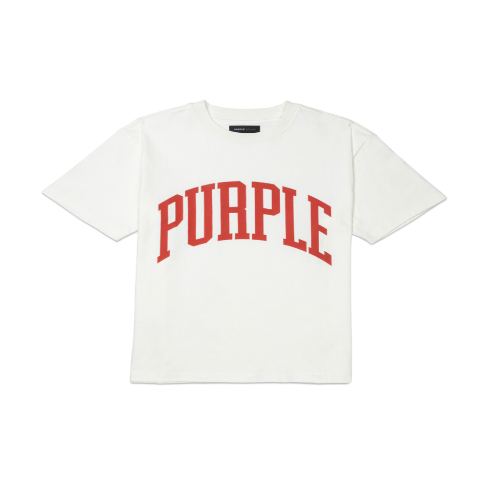 Purple Brand Heavy Jersey Tee (Off white)