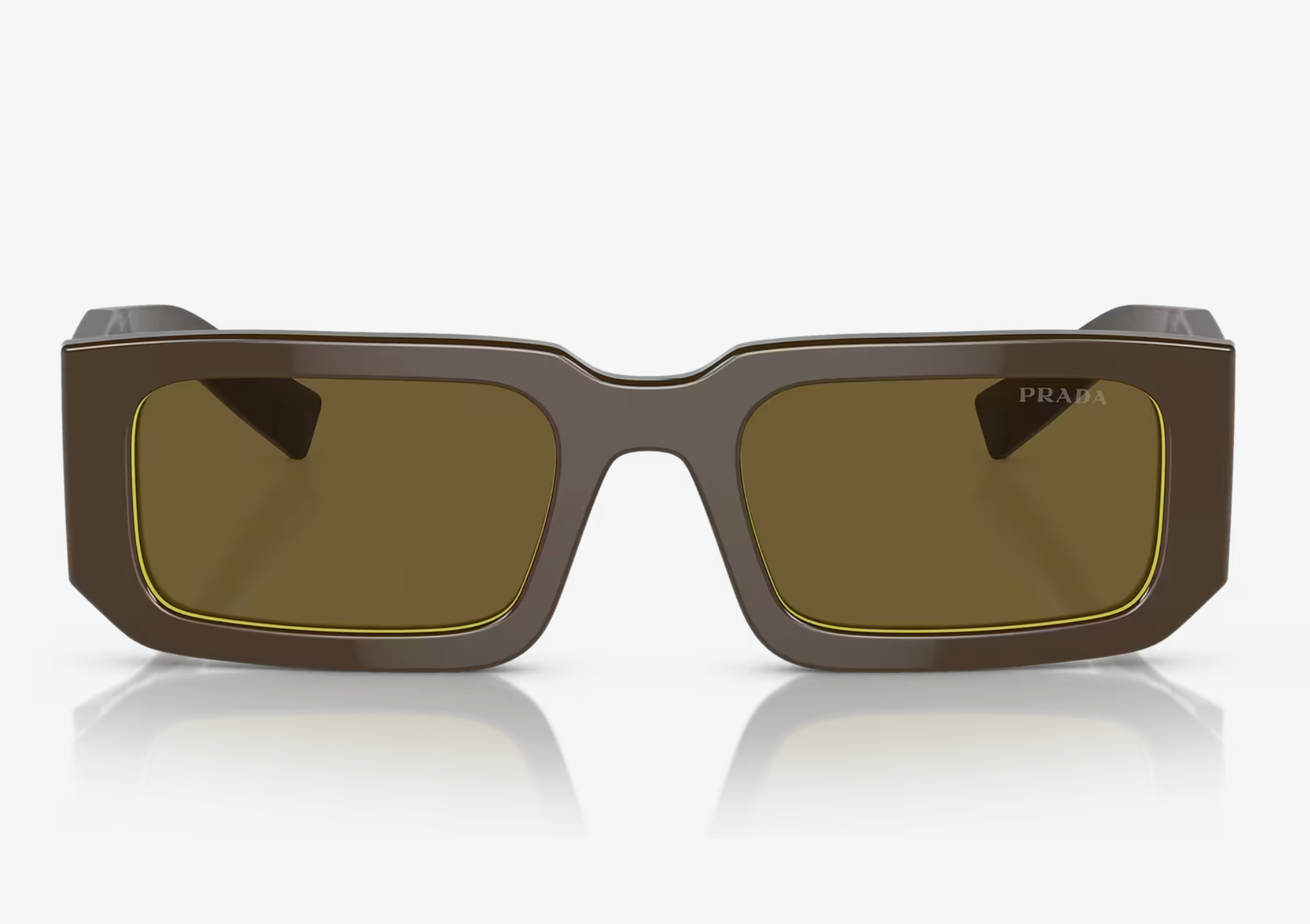 PRADA High Bridge Fit Sunglasses (Cedar)