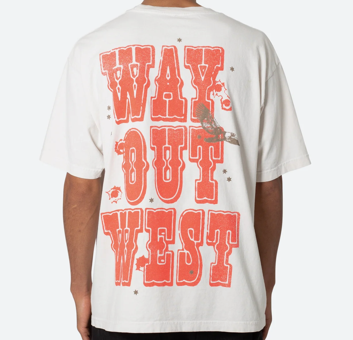 MNML WAY OUT WEST TEE (Off White)