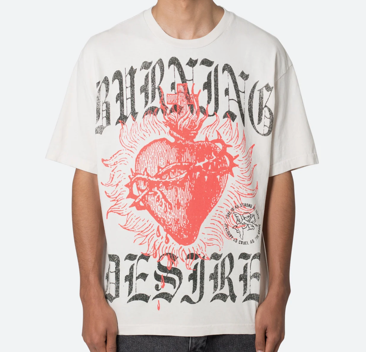 MNML BURNING DESIRE TEE (Off White)