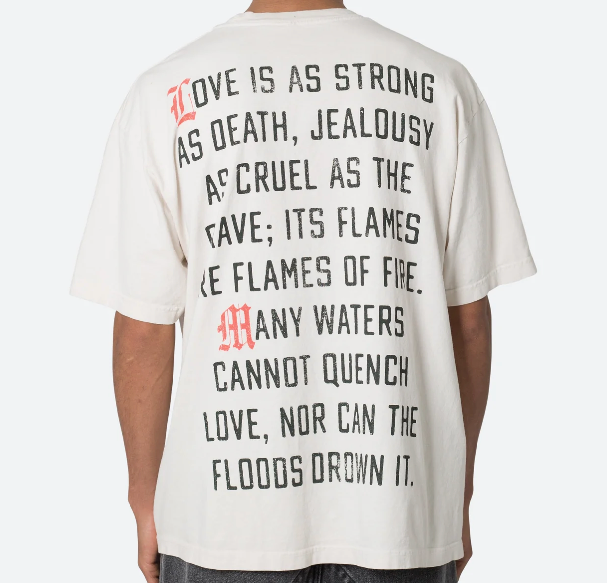 MNML BURNING DESIRE TEE (Off White)