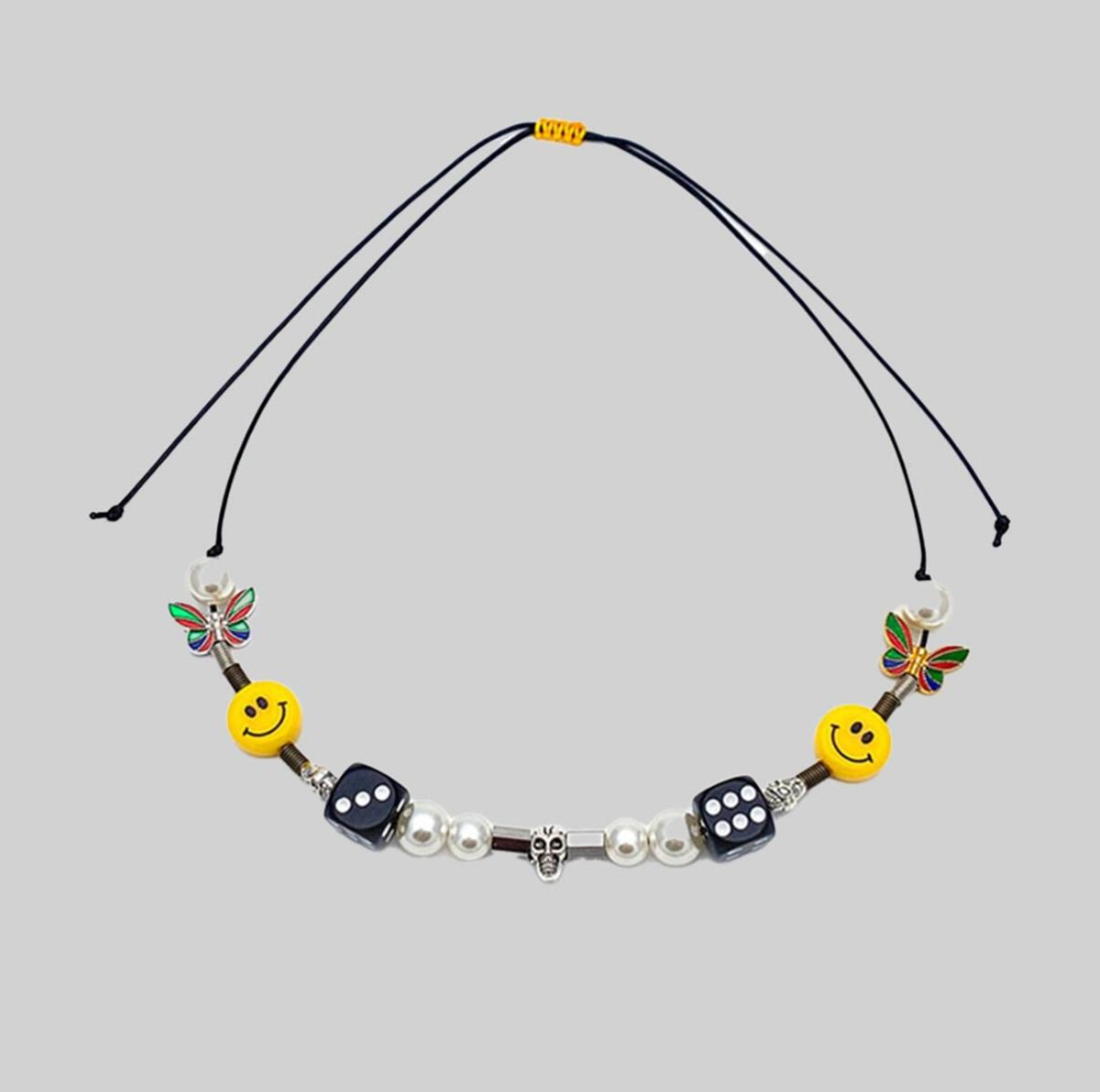 Crown Kings - Smiley Dice Necklace