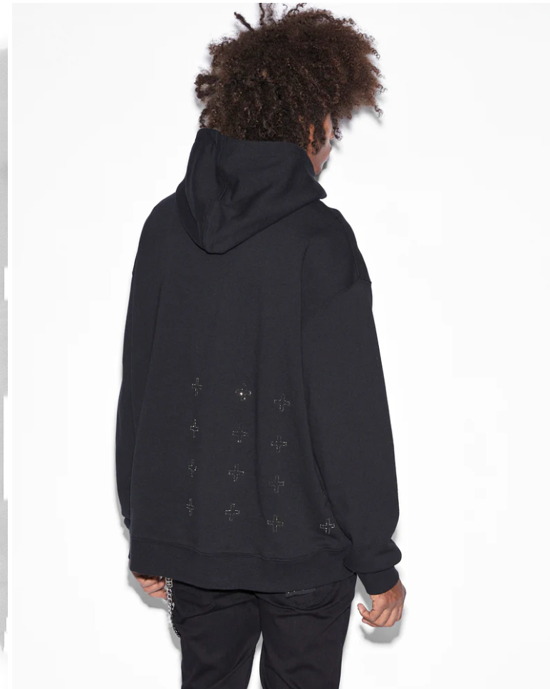 KSUBI Krystal Bling Biggie Hoodie (Black)