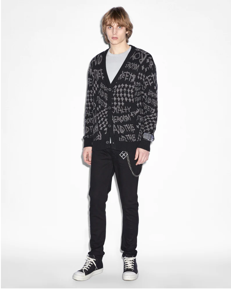 KSUBI Heroism Cardigan (Black)